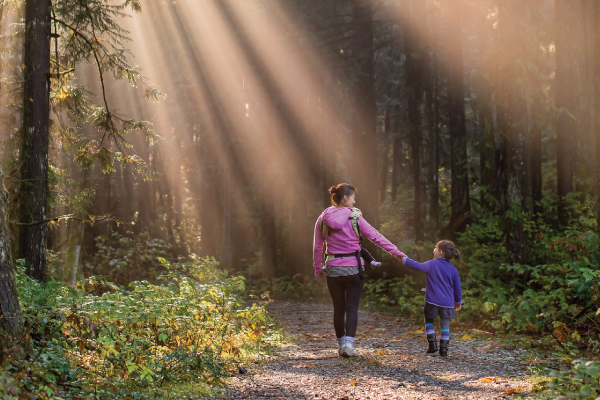 family hike