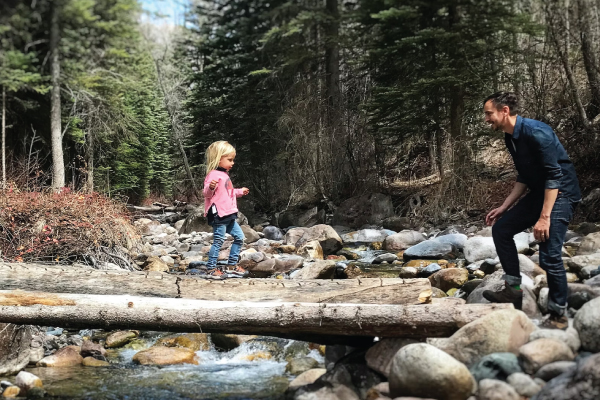 family hike