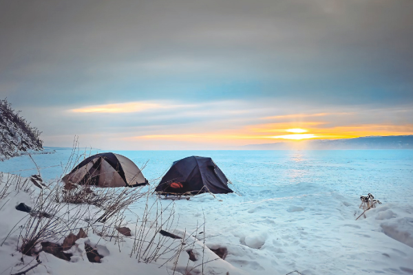 Winter camping