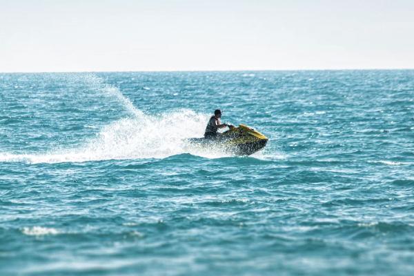 Jetskiing