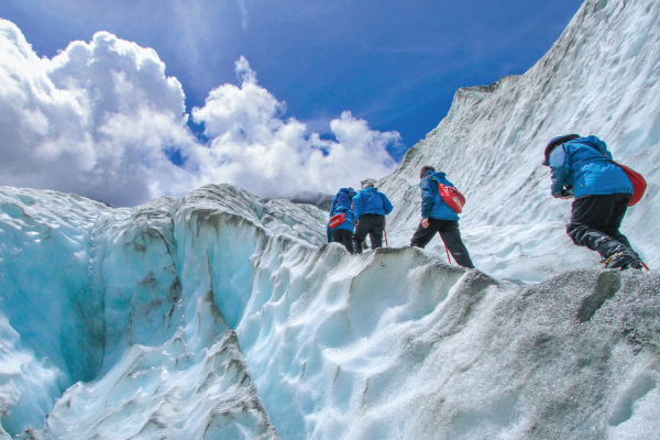 Group of Ice Climbers