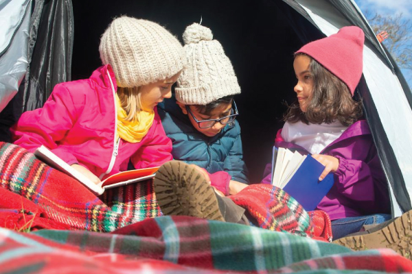 Kids Winter Camping