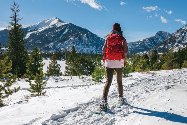 Snowshoeing